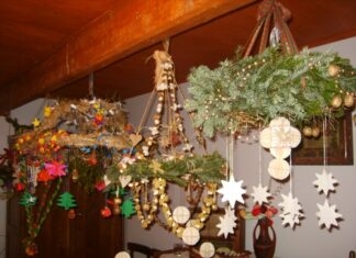 Boże Narodzenie na dawnej polskiej wsi – ozdoby