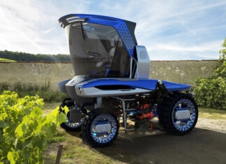 Ciągnik do pracy w winnicach